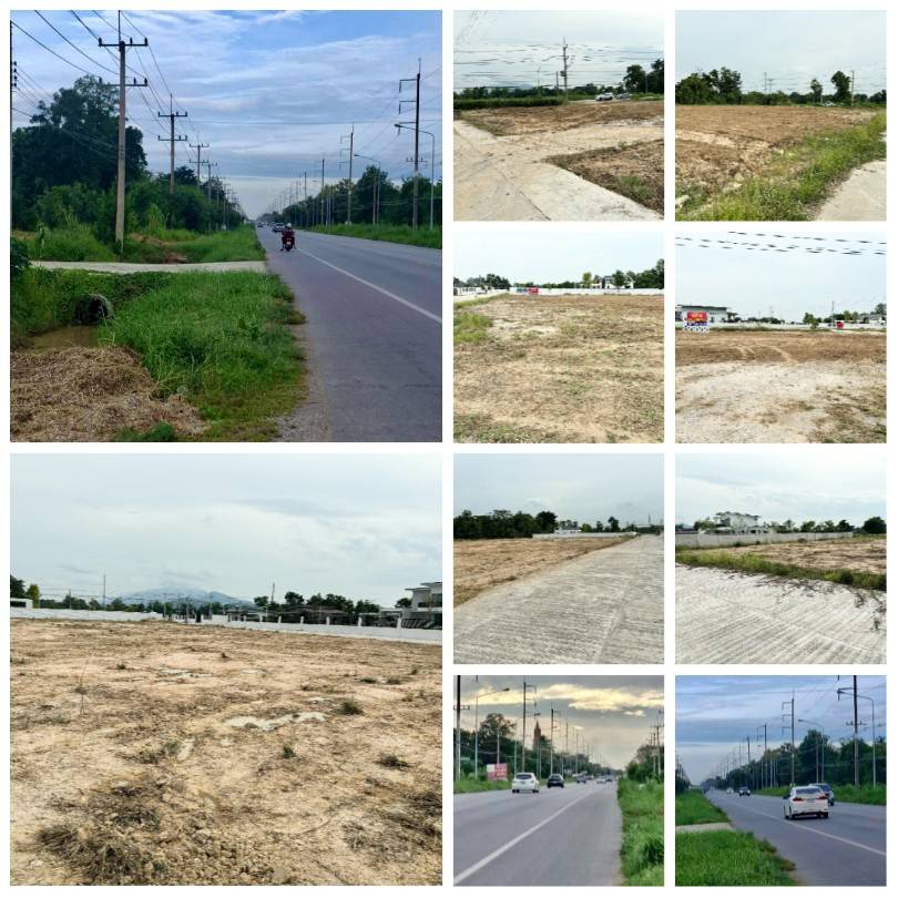 ที่ดินแบ่งขาย ถมแล้ว น้ำไม่ท่วม ติดถนนเส้นหนองเบน ลาดยาว อำเภอเมืองนครสวรรค์