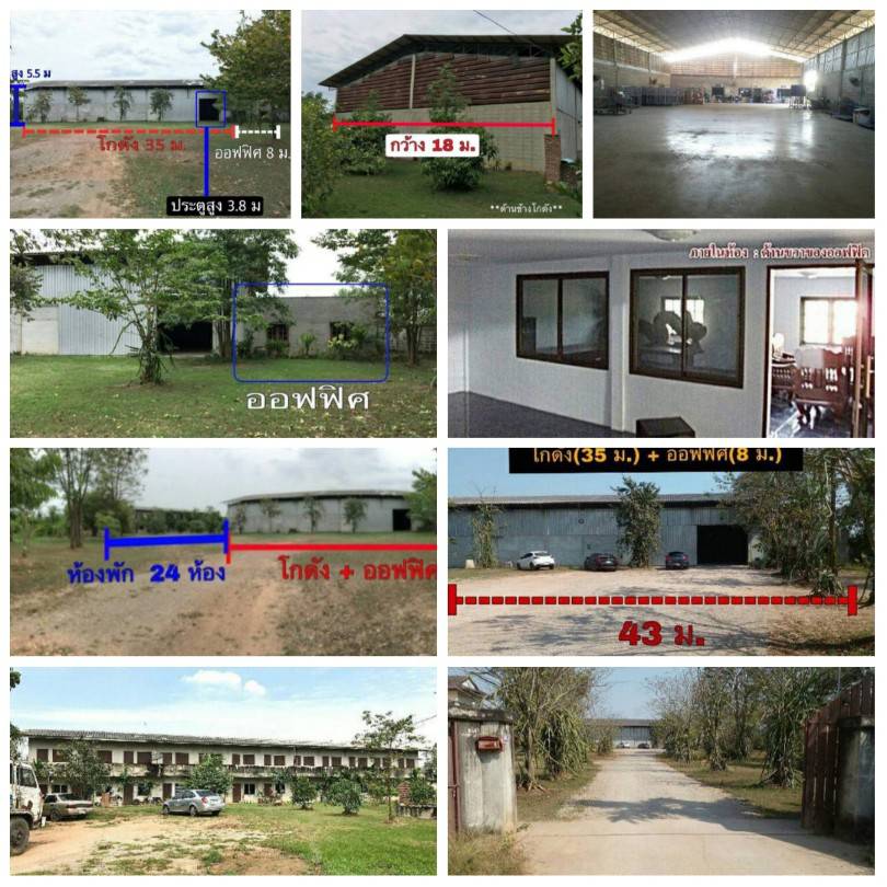 ให้เช่าโกดังติดถนน ห้วยไผ่ อำเภอเมือง ราชบุรี  เหมาะทำโรงงานขนาดเล็ก มีหม้อแปลง 160 KVA