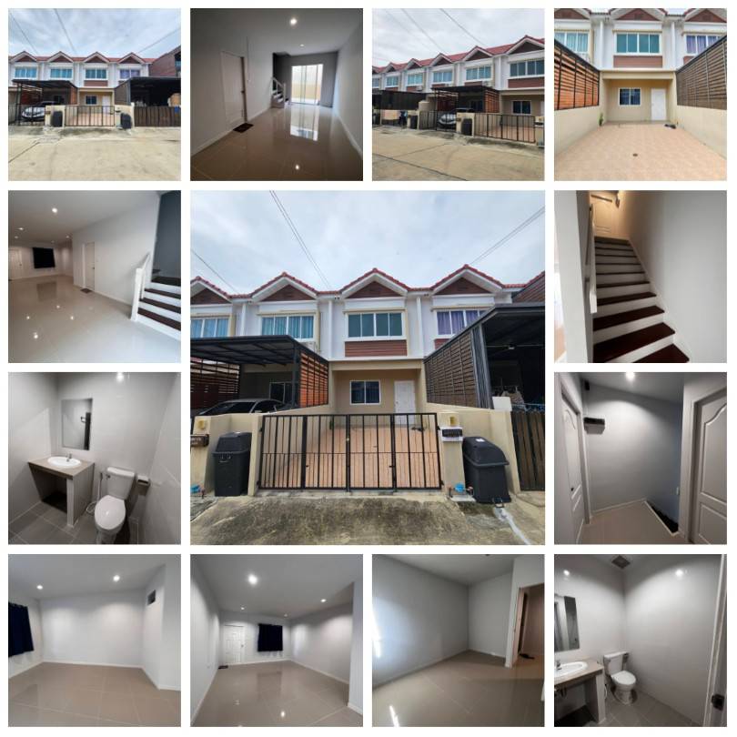 ขายทาวน์เฮ้าส์ 2 ชั้น ภูมิใจนิเวศน์ - เทพารักษ์ 2 .บางบ่อ  สมุทรปราการ