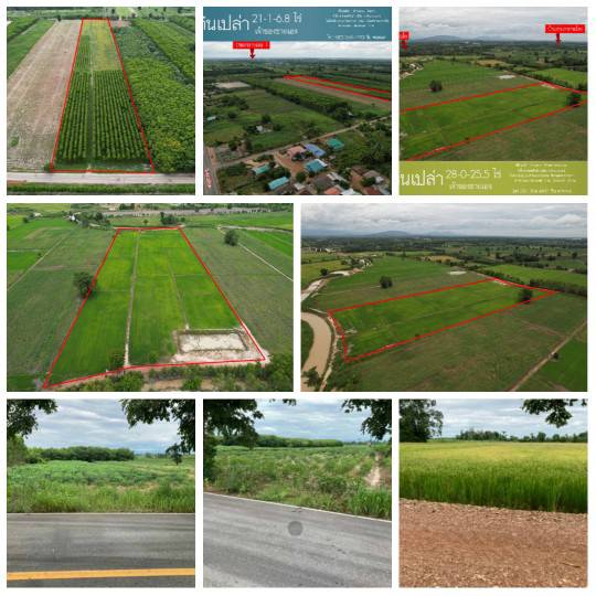 ขายที่ดินสวยราคาถูก ในตำบลไตรตรึงษ์ อำเภอเมืองกำแพงเพชร ติดถนนสองด้าน ติดทางสาธารณะ