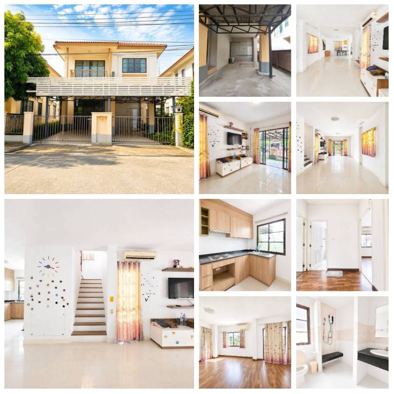บ้านเดี่ยวหลังใหญ่  โครงการเอโทล บาหลี บีช ทำเลดี ติดถนนใหญ่ เดินทางสะดวก อำเภอเมืองฉะเชิงเทรา
