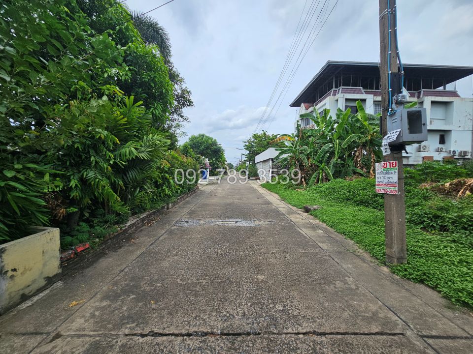 ที่ดินแจ้งวัฒนะ14 ซอยชุมชน5 หมู่บ้านเมืองทองนิเวศน์1 เกษตรนิเวศน์