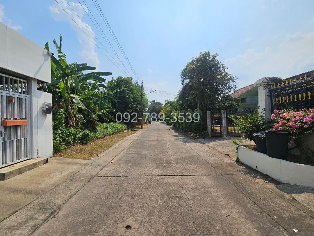 ที่ดินแจ้งวัฒนะ14 ซอยชุมชน5 หมู่บ้านเมืองทองนิเวศน์1 เกษตรนิเวศน์