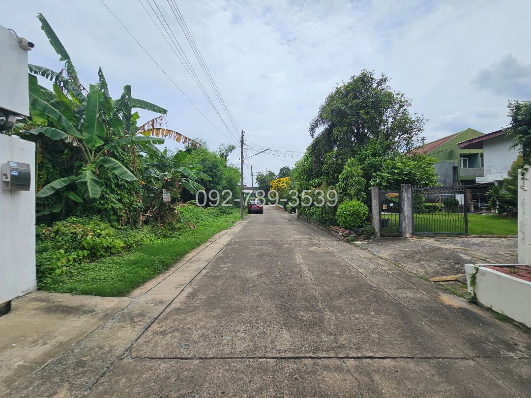 ที่ดินแจ้งวัฒนะ14 ซอยชุมชน5 หมู่บ้านเมืองทองนิเวศน์1 เกษตรนิเวศน์