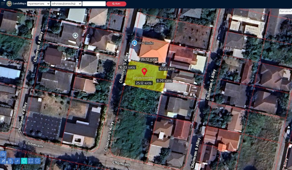 ที่ดินแจ้งวัฒนะ14 ซอยชุมชน5 หมู่บ้านเมืองทองนิเวศน์1 เกษตรนิเวศน์