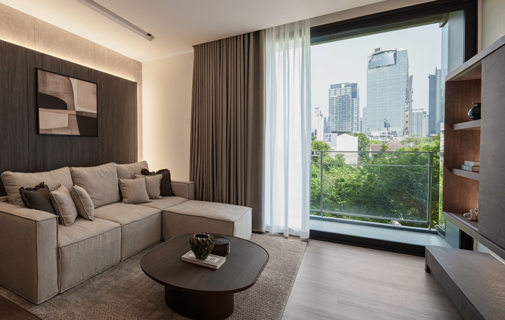 Modern Luxury Room, Fully Furnished พร้อมเข้าอยู่
